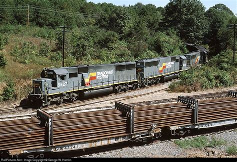 SBD 8527 Seaboard System EMD SD50 at Cartersville, Georgia by George W ...