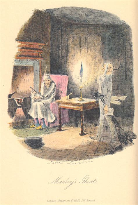 "The Second of The Three Spirits," or "Scrooge's third Visitor" by John ...