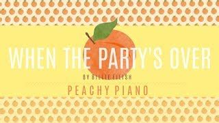When The Party's Over - Billie Eilish | Piano Backing Track Chords - ChordU