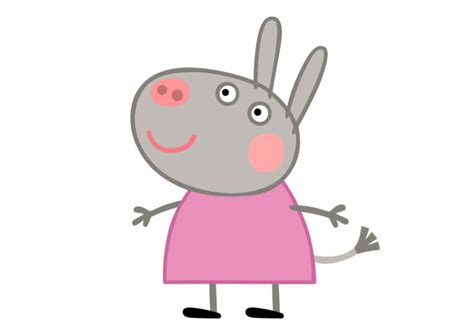 delphine-donkey-peppa-pig-character-free-vector