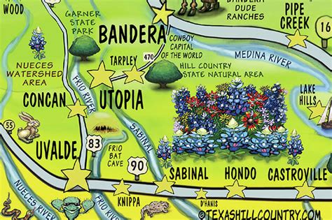 The coolest map of the Texas Hill Country that we have ever seen - San Antonio Express-News