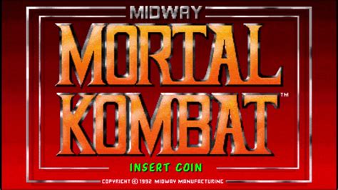 Mortal Kombat 1 Arcade Logo