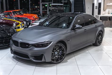 Used 2018 BMW M3 SEDAN 6-SPEED! COMPETITION PKG! EXECUTIVE PKG! MATTE ...