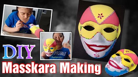 HOW TO MAKE A MASSKARA FESTIVAL by Dhalene - YouTube