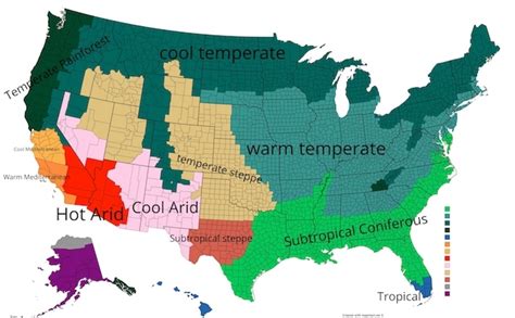 Climate of the United States - WEATHER / CLIMATE - PalmTalk