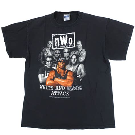 Vintage NWO Red and Black Unchained T-Shirt WWF WWE Wrestling Sting ...