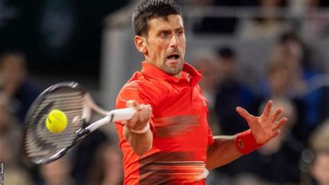 French Open 2023 draw: Novak Djokovic in same half as Carlos Alcaraz - BBC Sport