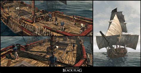 ArtStation - Assassin's creed black flag Ships & Assets, Z Jack ...