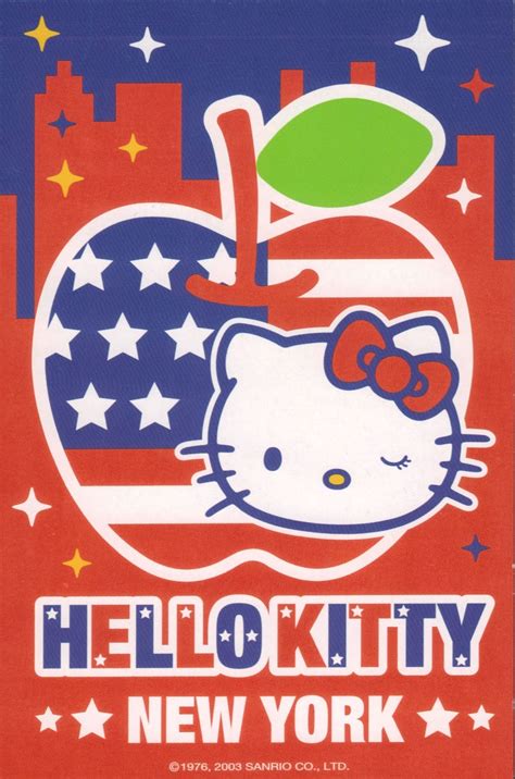 My Awesome Postcard Blog: New York Postcards, Part 4 - Hello Kitty