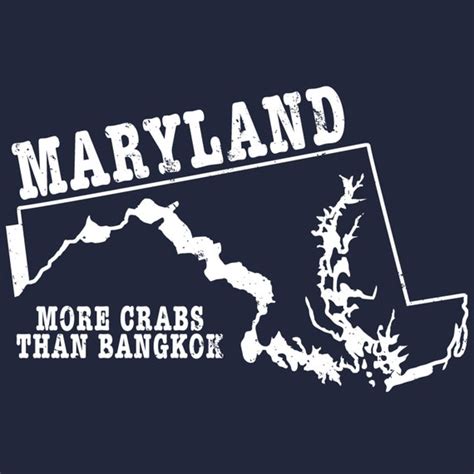 Maryland state motto tee MD slogan shirt funny crabs tee shirt