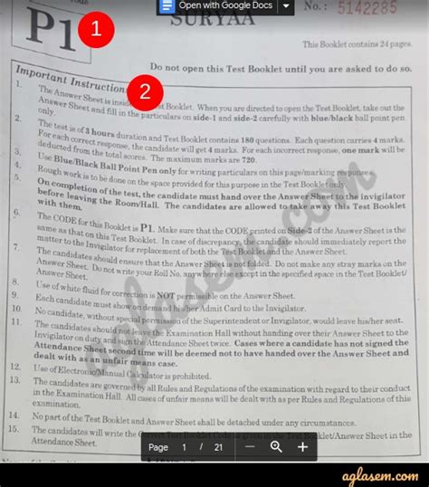 NEET Previous Year Question Papers Available - Download PDF