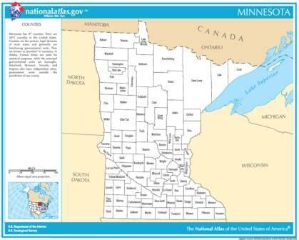 Zip Code Map Minnesota – Map Vector