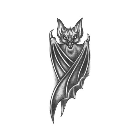 Scary Bat Tattoo - Realistic Temporary Tattoos | Tattoo Icon – TattooIcon