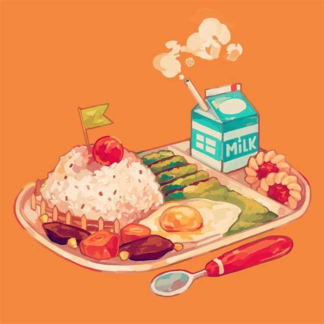 lunch field by reikureii.deviantart.com on @DeviantArt | Food ...