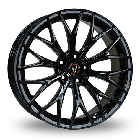 Wolfrace Wolfsburg Gloss Black 18" Alloy Wheels - Wheelbase