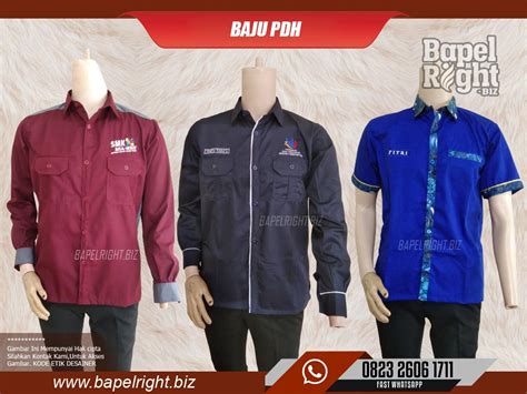 5 Warna Baju PDH/PDL yang Bagus | Desain Terbaru | Bapelright