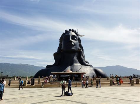 Adiyogi Shiva Statue Wallpaper Available in hd quality for both mobile ...