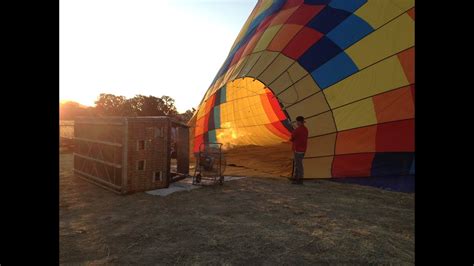 Calistoga Balloon Ride Aug 2016 - YouTube