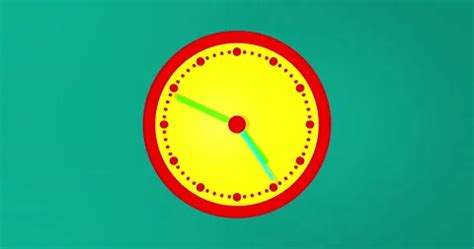 3D animated clock time lapse animation. ... | Stock Video | Pond5