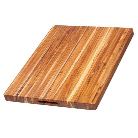 Teak Cutting Board | Teak Haus Rectangular Edge Grain