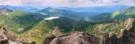 Expanse of the Sayan Mountains, Natural Park Ergaki. Siberian Nature ...