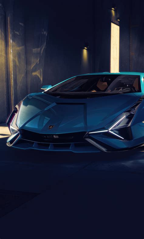 1280x2120 Blue Lamborghini Sian 4k iPhone 6+ ,HD 4k Wallpapers,Images ...