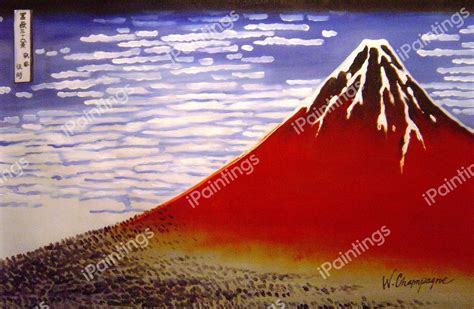 Mount Fuji Painting by Katsushika Hokusai Reproduction | iPaintings.com