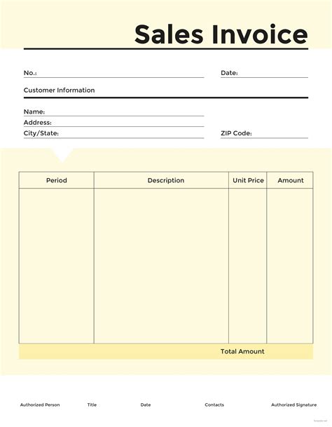 Free Commercial Sales Invoice Template in Adobe Illustrator | Template.net