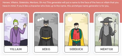 8 Best Free Character Name Generators For Fiction Writers