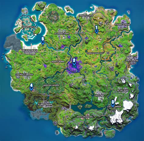 Fortnite Map Saison 8 Chapitre 2 - Communauté MCMS