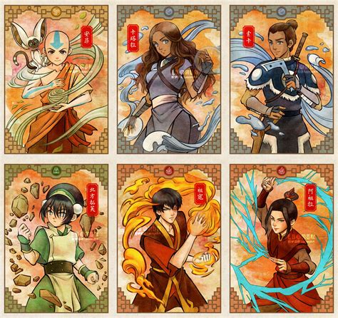 ATLA Avatar the Last Airbender Art Print / Poster - Etsy Australia