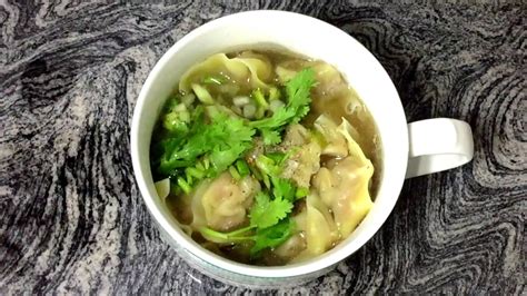 Thai soup recipe - Thai Wonton Soup เกี๊ยวน้ำ - YouTube