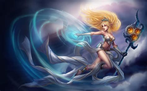 League of Legends Pro Builds: League of Legends - Janna Background