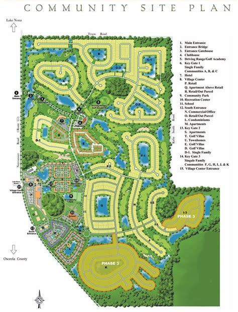 Real Estate in Orlando, New Homes at Eagle Creek by Centerline Homes | Site plan, Community park ...