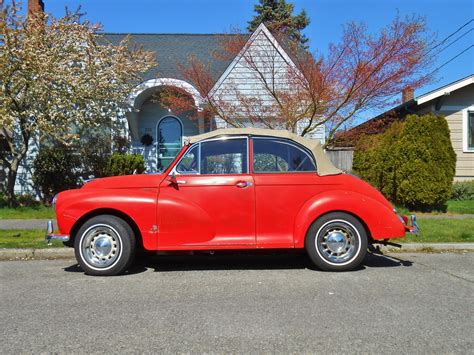 Seattle's Parked Cars: 1959 Morris Minor 1000 Convertible