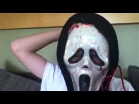 Scream 4 mask - YouTube