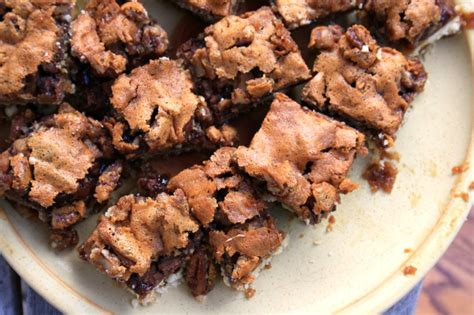 Pecan pie squares recipe and sweet surprises - Grandma Molasses