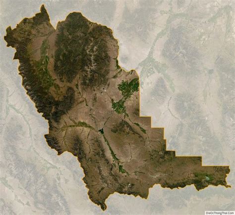 Satellite map of Beaverhead County, Montana | Satellite maps, Montana, Natural landmarks