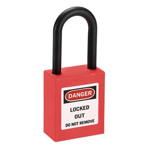 Lockout Safety Padlocks - Red - Next Day Safety