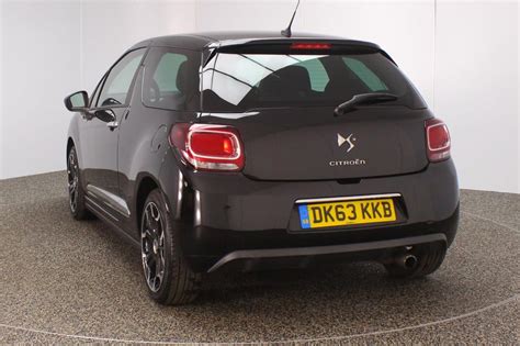 Used 2013 BLACK CITROEN DS3 Hatchback 1.6 DSTYLE PLUS 3DR 120 BHP PARKING SENSOR BLUETOOTH for ...