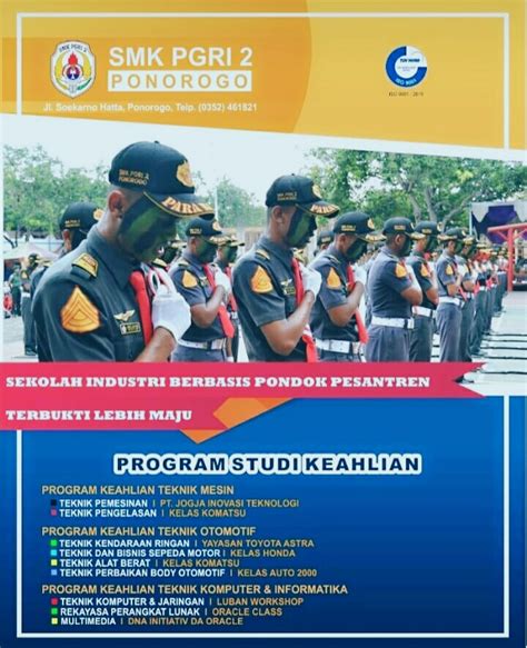 SMK PGRI 2 PONOROGO : Sejarah, Profil, Jurusan, Moto, dan Logo - DWI ...