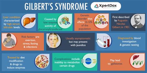 Gilbert syndrome is a mild genetic liver disorder in which the body cannot properly process ...