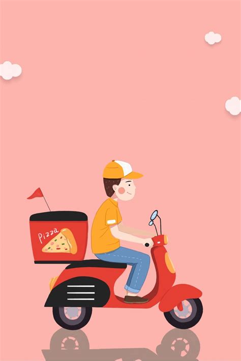 Food Delivery Poster Background Material Wallpaper Image For Free Download - Pngtree | Food ...