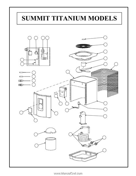 Hayward Summit Heat Pump | Parts Guide