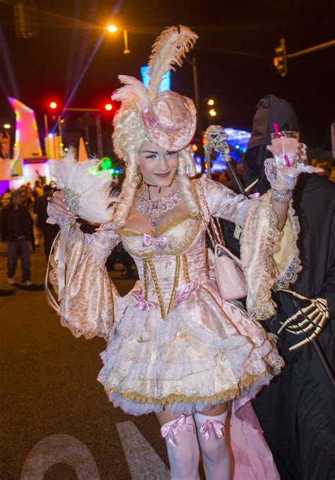 Las Vegas Halloween parade editorial stock image. Image of halloween ...