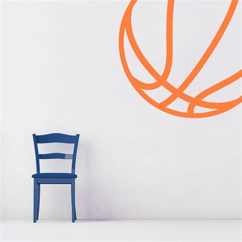 Corner Basketball Wall Decal | Basketball Wall Sticker | Basketball ...