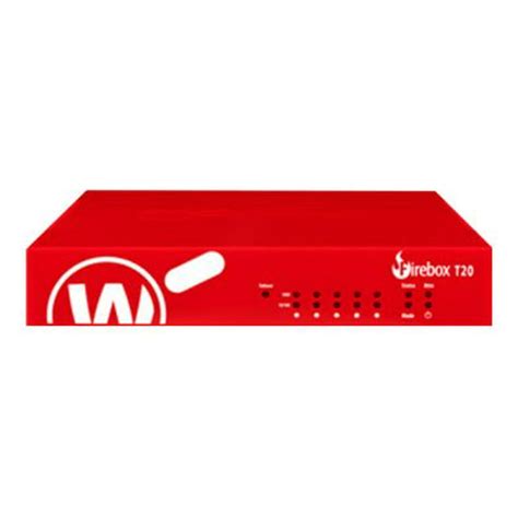 WatchGuard Firebox T20 - Security appliance - with 1 year Standard Support - 5 ports - GigE ...