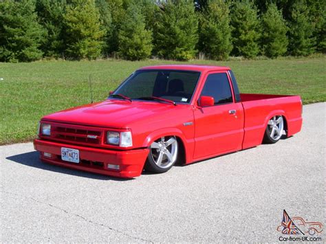 1988 Mazda B2200 Standard Cab Minitruck Lowrider Bagged Bodydropped IRS ...