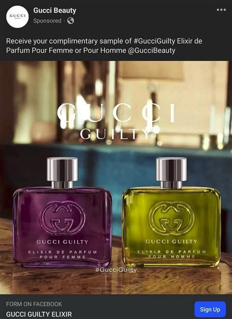 FREE Gucci Guilty Perfume Samples