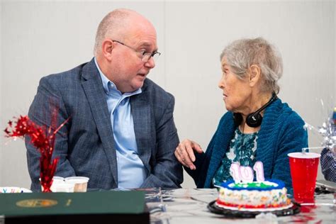 Calutron Girl Opal Talbott celebrates her 101st birthday in Oak Ridge